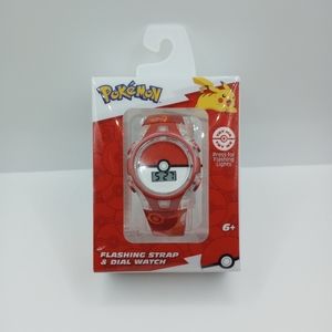 Pokémon Flashing Strap & Dial Watch